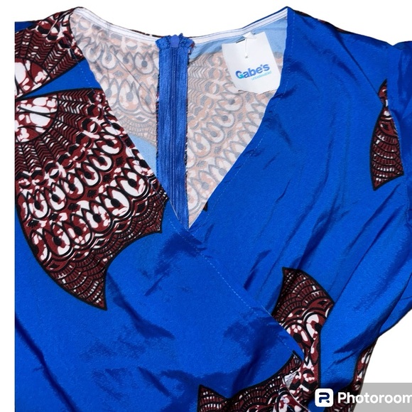 NWT SHEIN African Print Dress - Picture 2 of 4